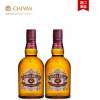 chivas芝华士12年苏格兰调和威士忌500ml*2瓶 进口洋酒便利店调酒