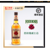 正品洋酒 四玫瑰威士忌 Four Roses whisky 700ml鸡尾酒调酒基酒